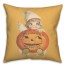 Halloween Pumpkin Child 18x18 Spun Poly Pillow
