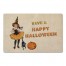 Happy Halloween Tutu Witch Girl 27x18 Floor Mat