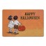 Vintage Halloween Trick or Treating Kids 27x18 Floor Mat