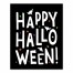 Happy Halloween Bats and Stars 8x10 Tabletop Canvas