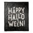 Happy Halloween Bats and Stars 50x60 Coral Fleece Blanket