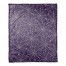 Spiderweb Pattern Purple 50x60 Coral Fleece Blanket