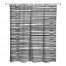 Abstract Black Stripes 71x74 Shower Curtain