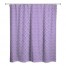 Purple Ikat Pattern 71x74 Shower Curtain