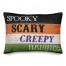Halloween Words Colorful 14x20 Spun Poly Pillow