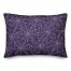Spiderweb Pattern Purple 14x20 Spun Poly Pillow