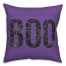 Boo Spiderweb Purple 18x18 Spun Poly Pillow