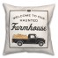 Haunted Farmhouse 18x18 Spun Poly Pillow