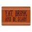 Eat Drink and Be Scary 27x18 Floor Mat