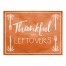 Thankful for Leftovers 18x14 Poly Twill Placemat