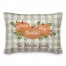 Grateful Thankful Blessed Family Name 14x20 Personalized Spun Poly Pillow