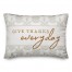 Give Thanks Everyday Leaf Pattern 14x20 Spun Poly Pillow
