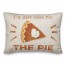 Just Here For Pie 14x20 Spun Poly Pillow