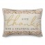 Give Thanks on Linen 14x20 Spun Poly Pillow
