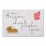 Autumn Skies and Pumpkin Pies 27x18 Floor Mat