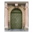 Doorway Photo Green 16x20 Canvas Wall Art