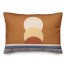 Abstract Sunset Shapes 14x20 Spun Poly Pillow