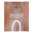 Terra Cotta Abstract 50x60 Sherpa Fleece Blanket