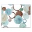 Abstract Watercolor Circles 16x20 Canvas Wall Art