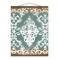 Symmetrical Vines 16x20 Teak Hanging Canvas