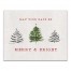 Speckle Sketch Christmas Trees 11x14 Canvas Wall Art