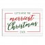 Let's Have the Merriest Christmas Ever 12x18 Canvas Wall Art