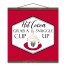 Grab a Cup and Snuggle Up 16x16 Teak Hanging Canvas