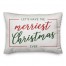 Let's Have the Merriest Christmas Ever 14x20 Spun Poly Pillow