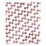 Plaid Paw Print Pattern 50x60 Sherpa Fleece Blanket