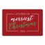 Merriest Christmas Red 27x18 Floor Mat