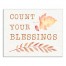 Count Your Blessings 8x10 Canvas Wall Art