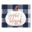 Grateful and Blessed Buffalo Check 8x10 Canvas Wall Art