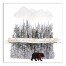 Walking in a Winter Wonderland 12x12 Canvas Wall Art