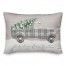 Home for Christmas Truck 14x20 Spun Poly Pillow