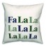 Fa La La Neutrals 18x18 Spun Poly Pillow