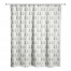 Neutral Green Tree Pattern 71x74 Shower Curtain