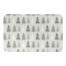 Neutral Green Tree Pattern 34x21 Bath Mat