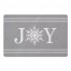 Joy Snowflake 27x18 Floor Mat