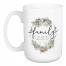 Family is the Greatest Christmas Gift 15 oz Mug