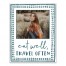 Eat Well Travel Often Photo 11x14 Personalized Canvas Wall Art