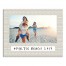 Beige Tribal Pattern Photo Upload 16x20 Personalized Canvas Wall Art