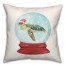 Sea Turtle Snow Globe 18x18 Spun Poly Pillow