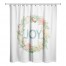 Coastal Joy Wreath 71x74 Shower Curtain