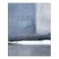 Blue Gray Abstract 16x20 Canvas Wall Art