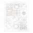 Gray Tile Pattern 50x60 Sherpa Fleece Blanket