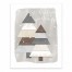 Seasons Greetings Shiplap Christmas Trees 8x10 Tabletop Canvas