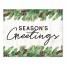 Seasons Greetings Garland 8x10 Tabletop Canvas