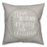 Have Yourself a Merry Christmas Tree 18x18 Spun Poly Pillow
