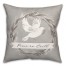 Peace on Earth Dove 18x18 Spun Poly Pillow