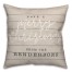 Merry Christmas Shiplap 18x18 Personalized Spun Poly Pillow